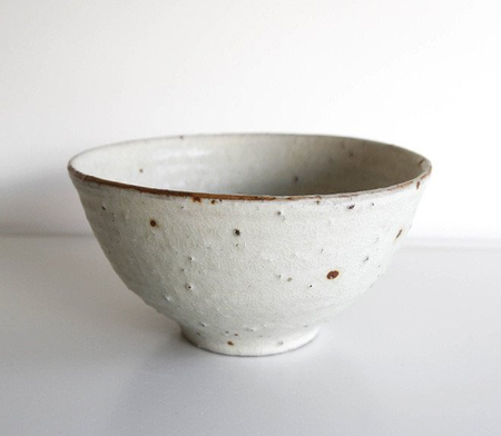 Spotted White Bowl