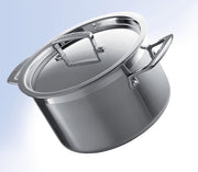 Le Creuset 3-Ply Stainless Steel Deep Casserole