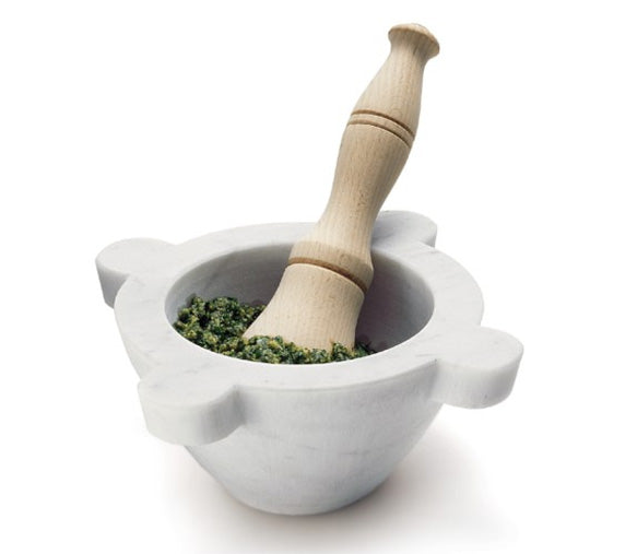 Marble Mortar & Pestle