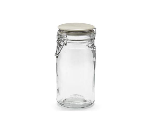 Flip Lid Storage Jar